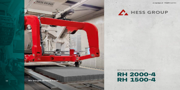 HESS GROUP - RH 2000-4 & RH 1500-4 - DE